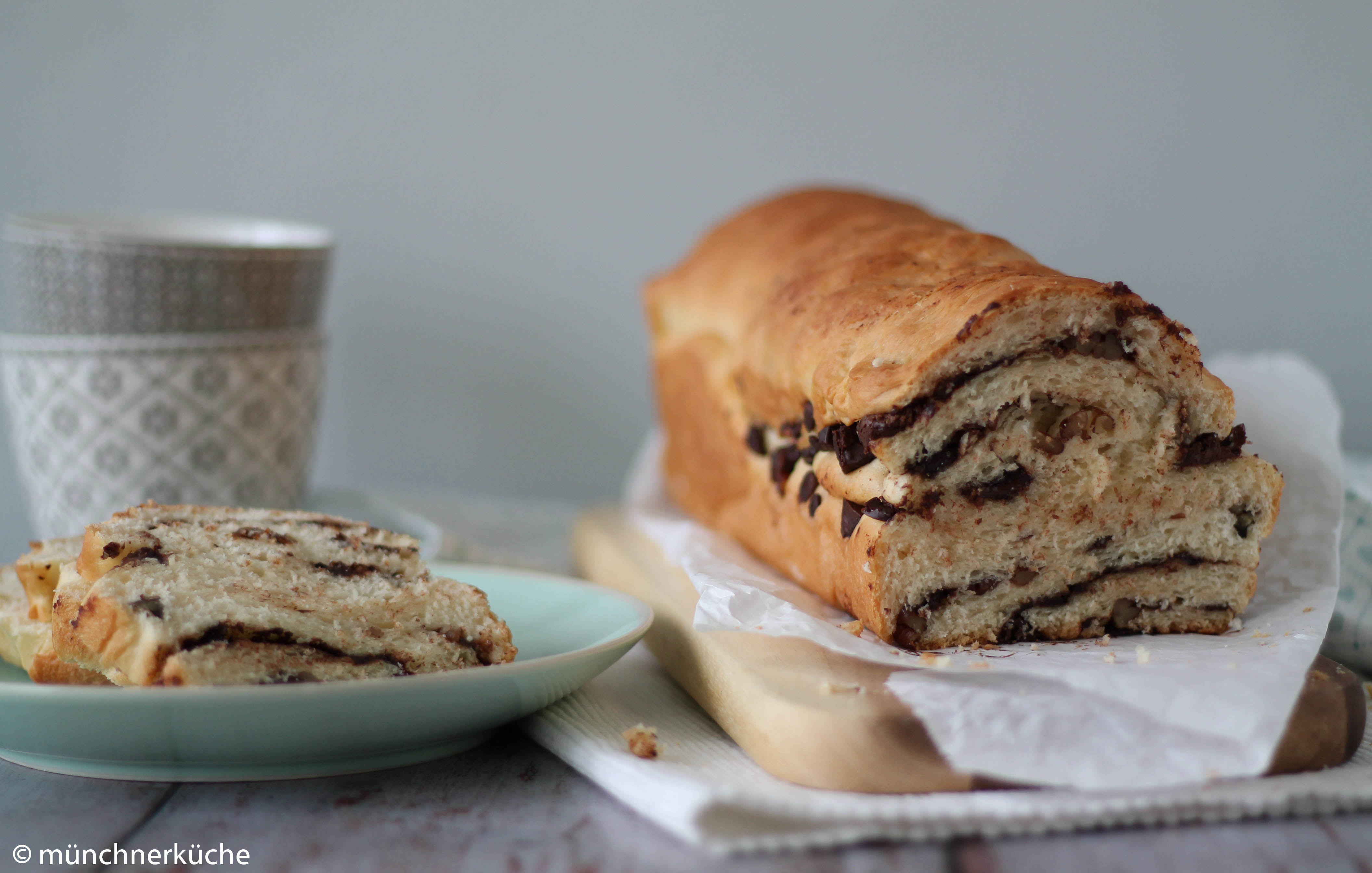 Schokoladen-Pekanuss-Brot - münchner-küche