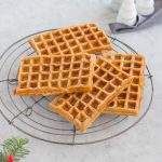 Weihnachtliche Spekulatiuswaffeln.