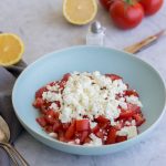 Leichte Küche: Tomaten-Feta-Salat