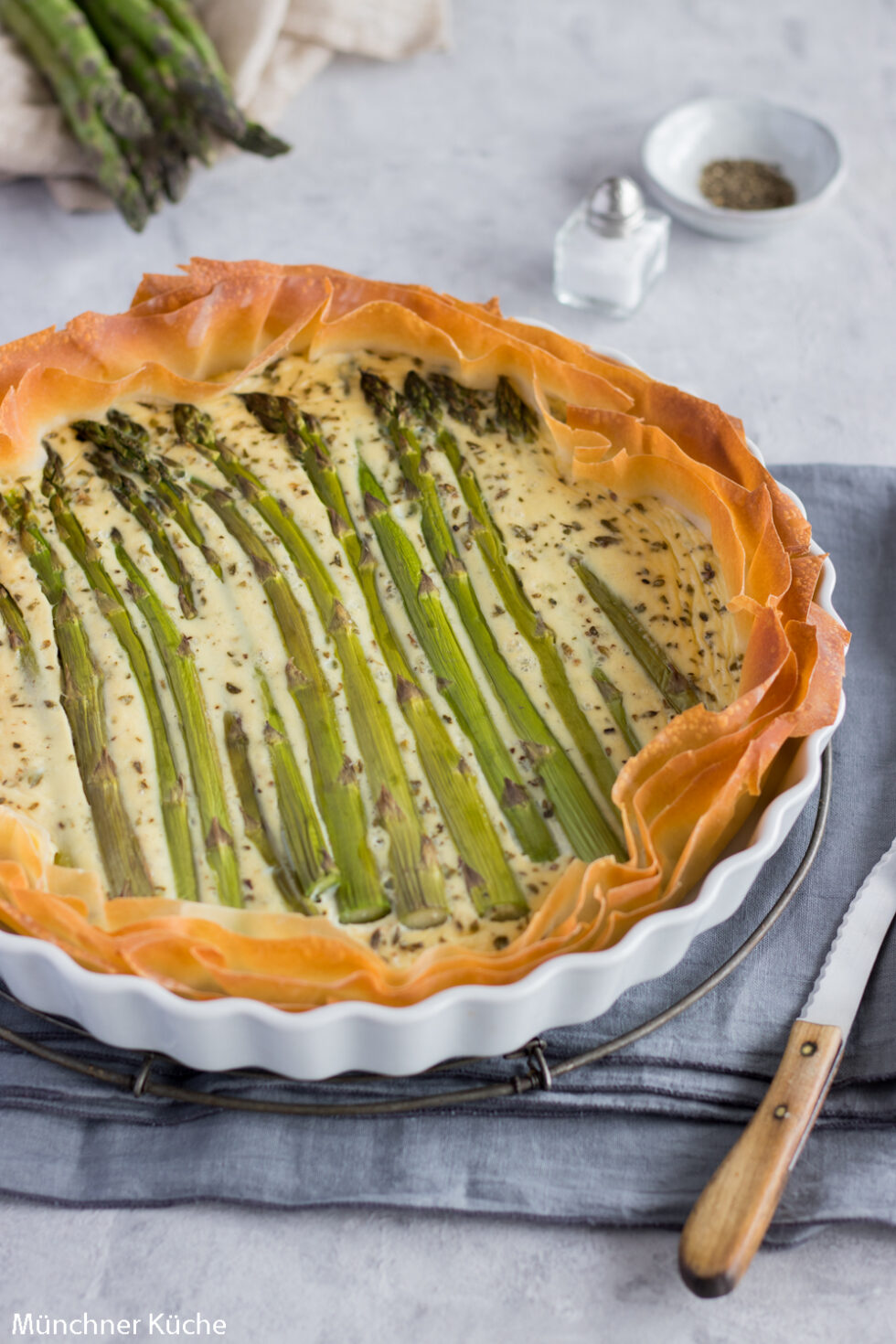 Quiche Grner Spargel