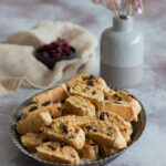 Cantuccini mit Pistazien und Cranberries