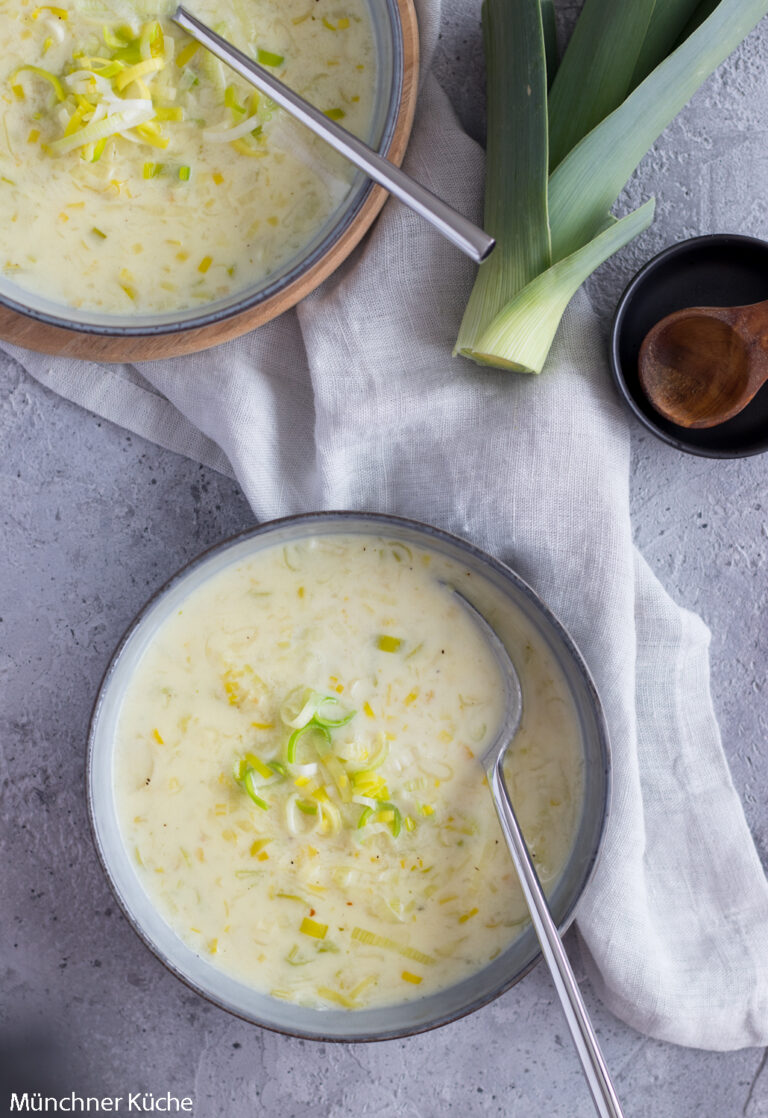 Käse-Lauch-Suppe - münchner-küche