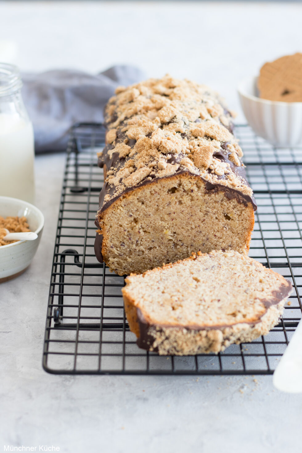Spekulatius-Haselnuss-Kuchen - münchner-küche